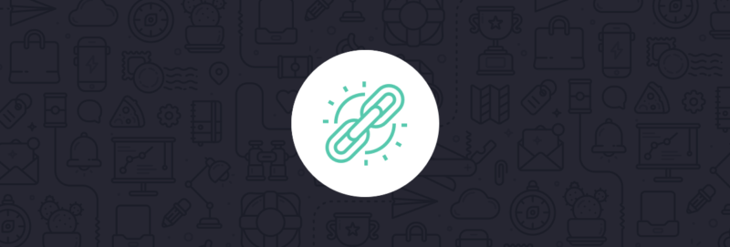 connected chain links icon
