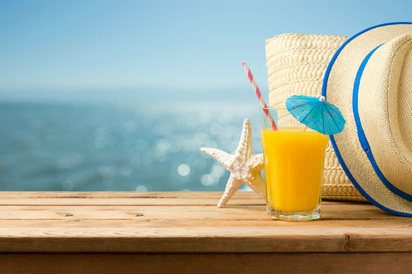 picture of things you take on vacation
