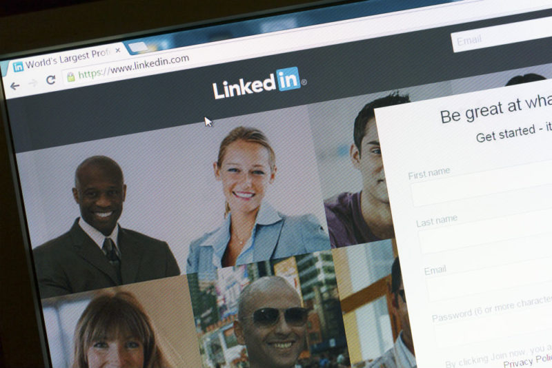 linkedin homepage