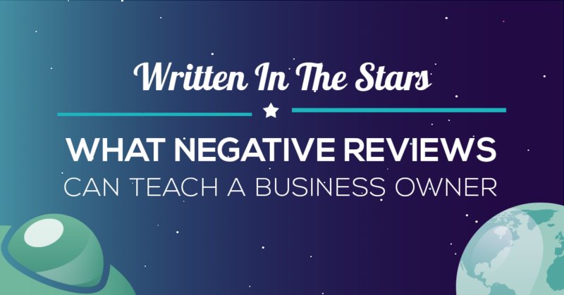 What negative reviews can teach a business owner banner graphic