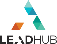 what is citation link leadhub orange, green, blue triangular logo