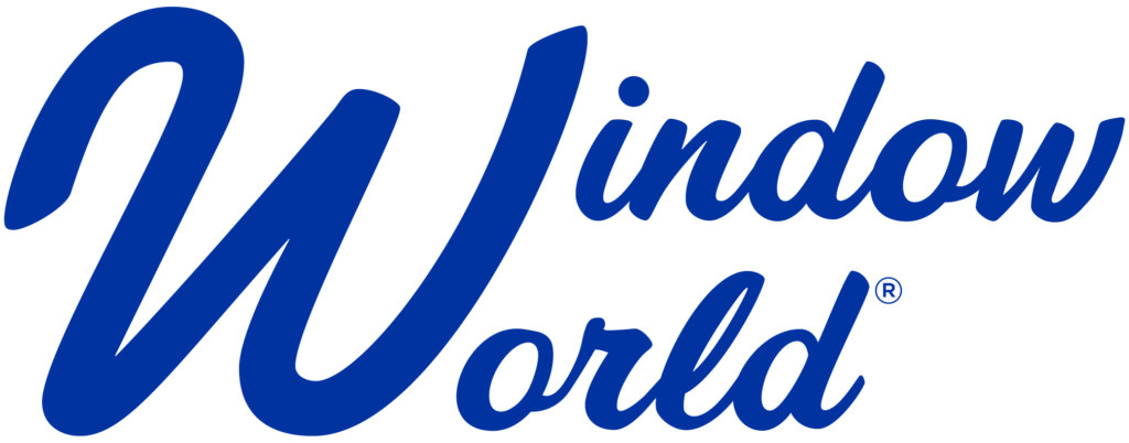horizontal blue Window World Logo