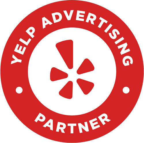 red circle yelp advertising partner logo